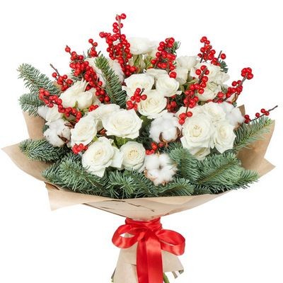 Зимний — Цветы SFlower – доставка цветочных букетов в Хабаровске. У нас цветы можно купить или заказать с доставкой круглосуточно — 75